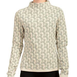 Scuderia Ferrari Women's 3D Pixel Pr. Horse Mockneck Sweater US L IT 44